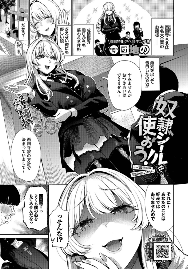 奴●シールを使おう!〜お嬢様は僕の言いなり〜 団地の コミックバベル編集部 サンプル画像