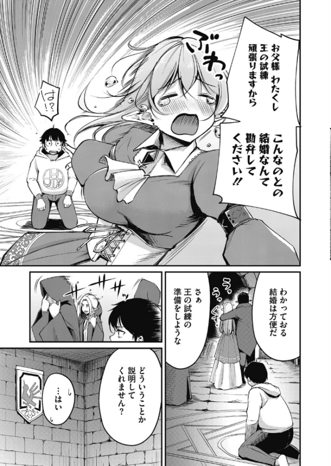 箱入りエルフの王女様 れぐでく サンプル画像