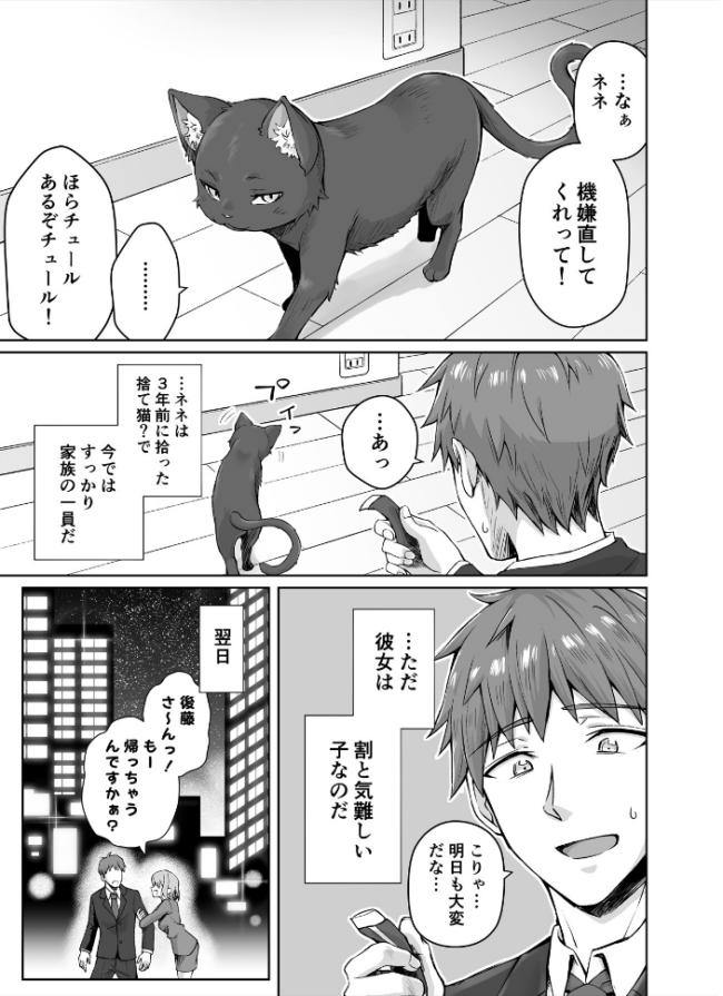 うちのヤンデレな飼い猫ちゃんにメチャクチャに搾られちゃう話 KOYUKI屋 サンプル画像