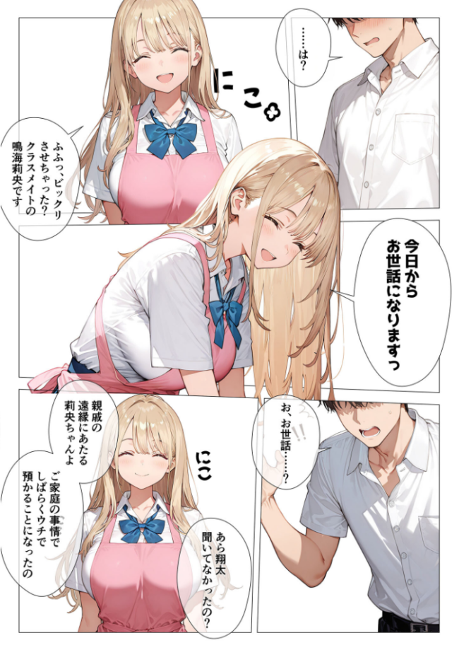 クラスメイトと同棲性活!? 〜ノンデリギャルに侵された俺の聖域〜 似道あさひ サンプル画像