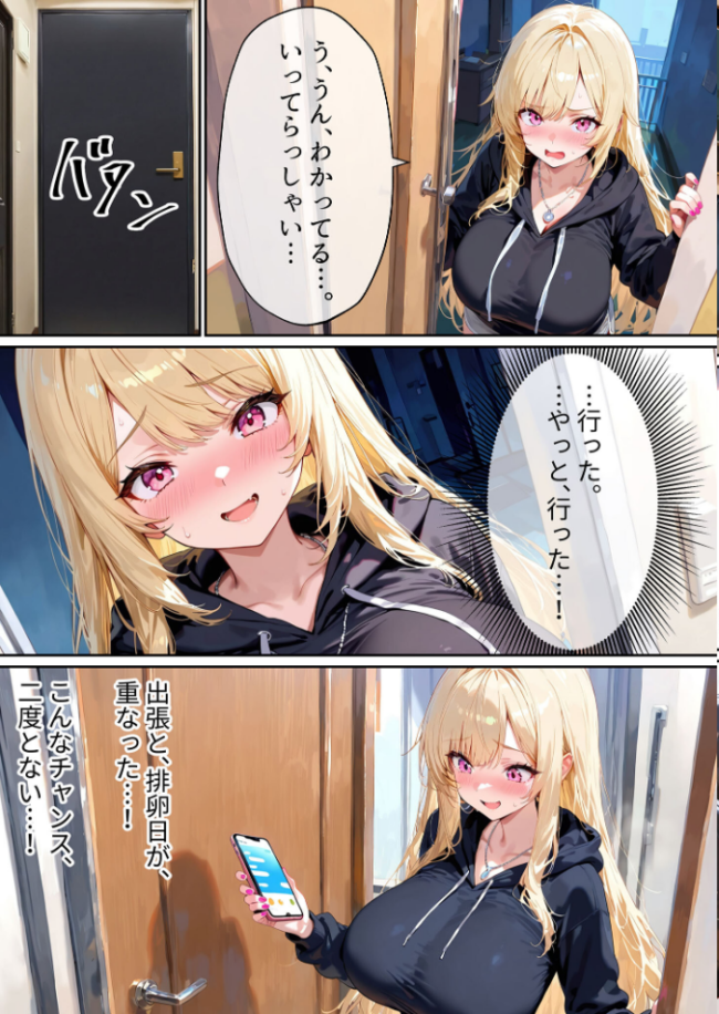 クズ夫への托卵復讐〜お前の嫁(ギャル)、俺が孕ませといたよ〜【単話】(2) モザイク版 あーもん堂 あいラビ サンプル画像