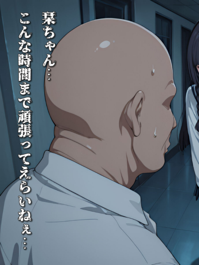 【CG】微乳図書委員の受難 おじさんに汚され、理性が崩壊する瞬間 モザイク版  万工房 あいラビ サンプル画像