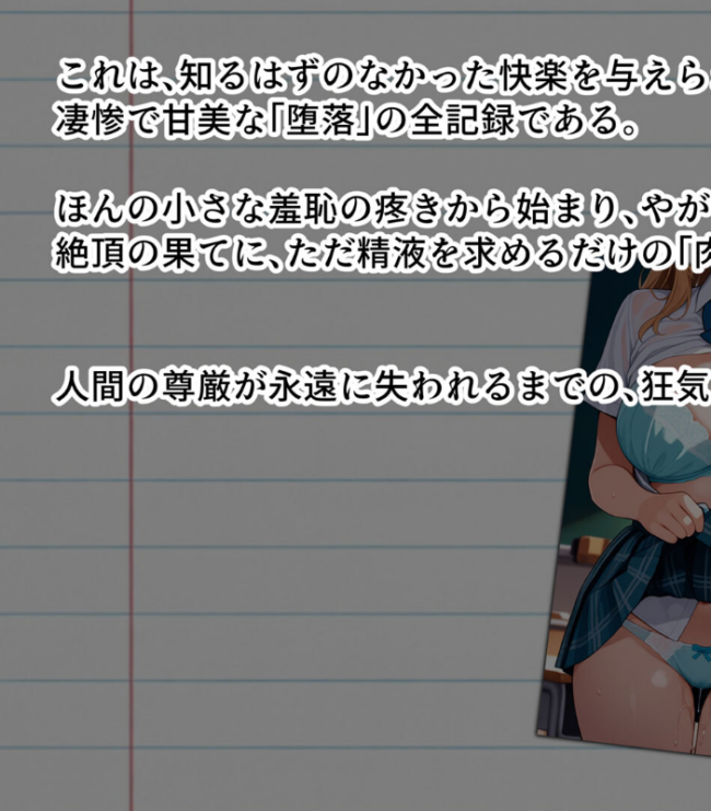 巨乳女学園トランス支配 〜名門女学園・特別被験者観察レポート〜 モザイク版 トロける肉壺 あいラビ サンプル画像