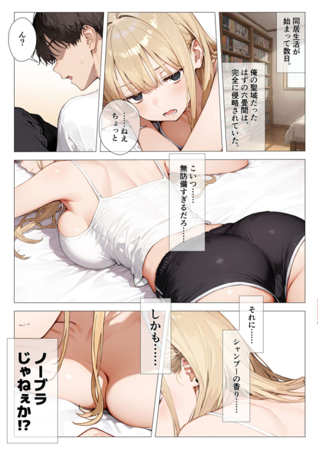 クラスメイトと同棲性活!? 〜ノンデリギャルに侵された俺の聖域〜 似道あさひ サンプル画像