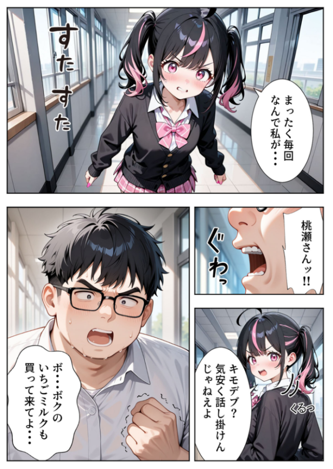いじめられてた陰キャのボクがカーストトップギャルに中●し報復した話〜南条れいな 裏切り編〜 モザイク版 エロ漫画 サンプル画像