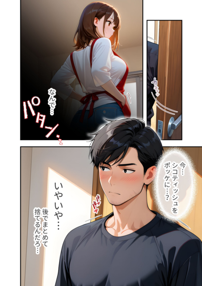 家性婦の御手洗さんは竿のお片付けまでしてくれる 〜爆乳・爆尻持ちのド変態シゴデキ美女〜 モザイク版 エロ漫画 サンプル画像